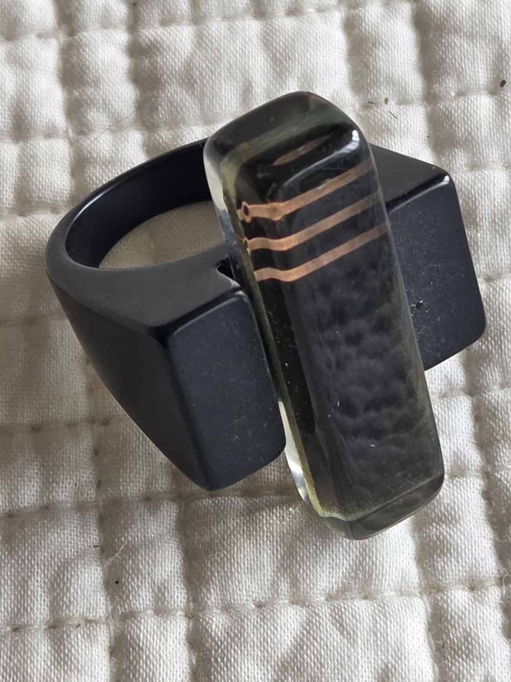 Sobral Smart Ring Accessory - Black with Copper Accent
